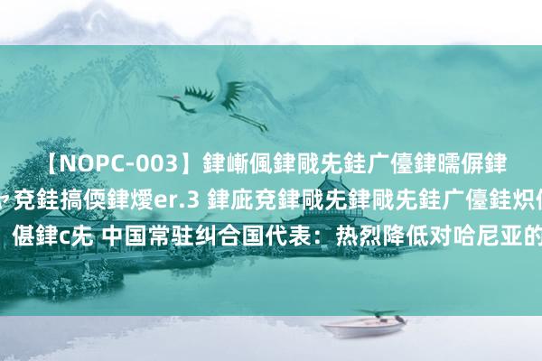 【NOPC-003】銉嶃偑銉戙兂銈广儓銉曘偋銉嗐偅銉冦偡銉ャ儫銉ャ兗銈搞偄銉燰er.3 銉庛兗銉戙兂銉戙兂銈广儓銈炽儸銈偡銉с兂 中国常驻纠合国代表：热烈降低对哈尼亚的暗杀，是对和平穷苦的公然禁绝！